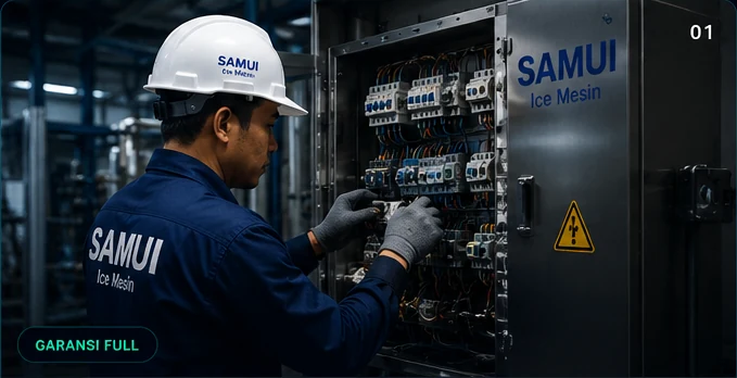 Garansi Resmi 1 Tahun - SAMUI Ice Mesin